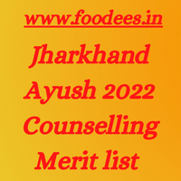 Jharkhand Ayush 2023 Counselling Merit list 